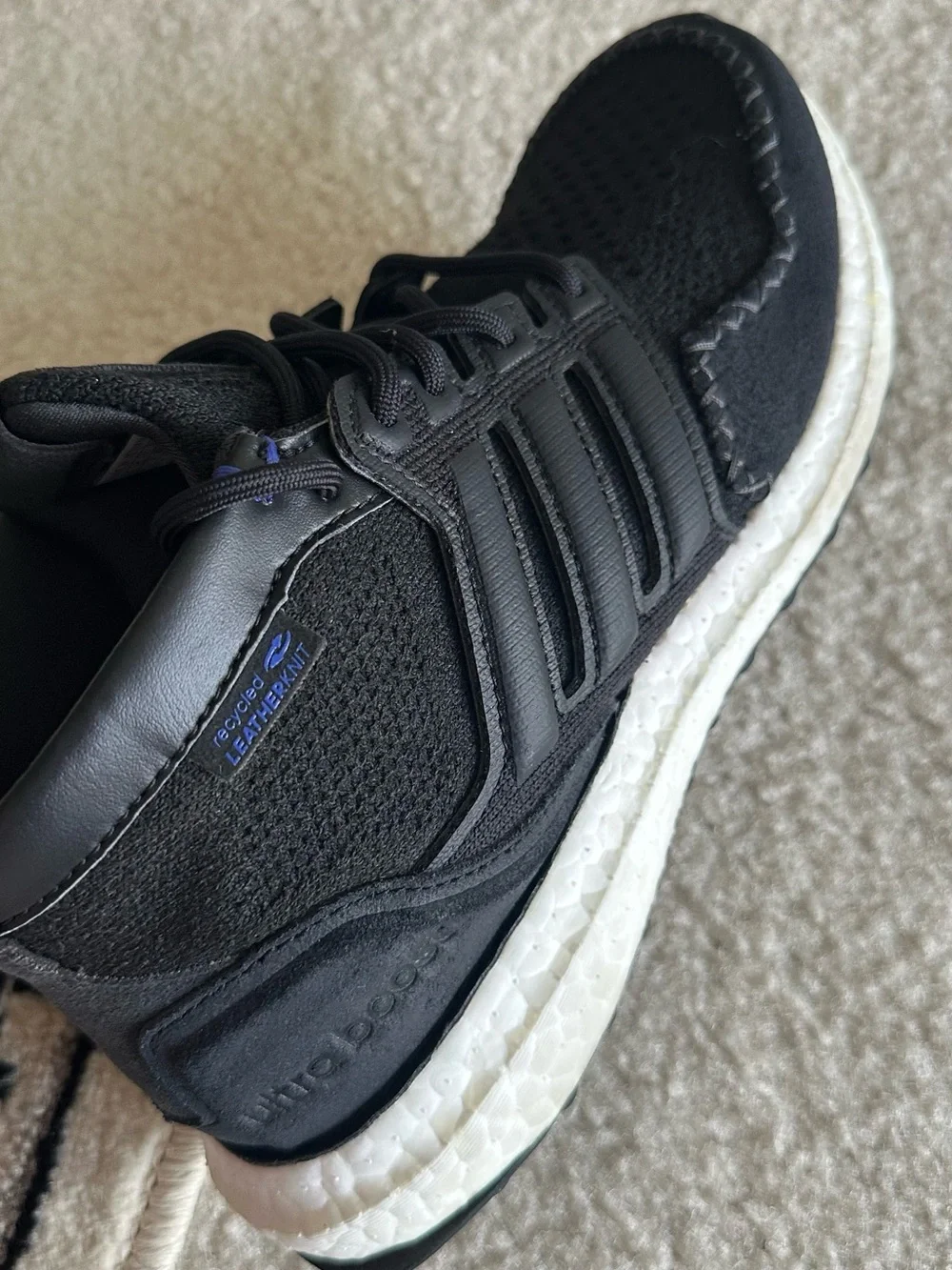 adidas Black and White Men's Running Shoes